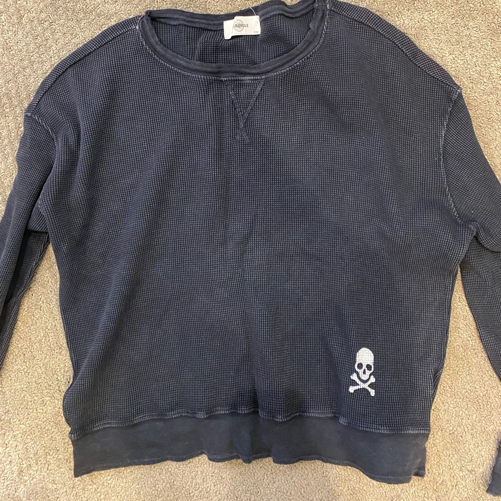 Navy Soul Cycle Long sleeve in size Large